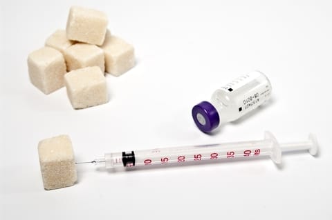 insuline is nodig om het suiker vanuit het bloed in de cellen te krijgen